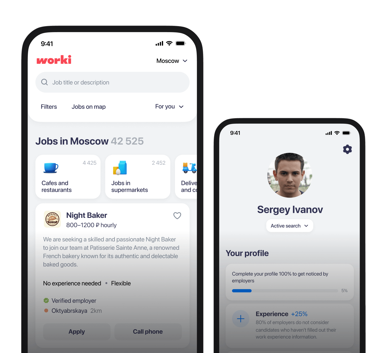 Worki — project preview
